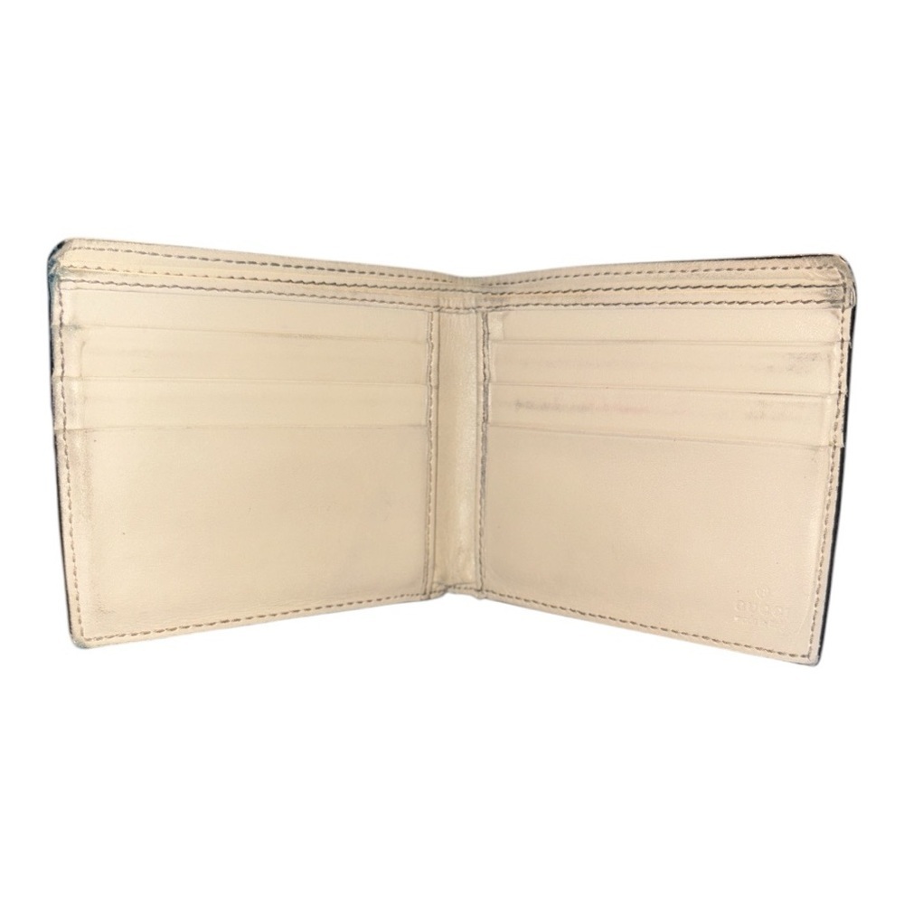 Gucci Men’s Bi-Fold Leather Wallet Made in Italy  WLT 2 - Picture 4 of 8
